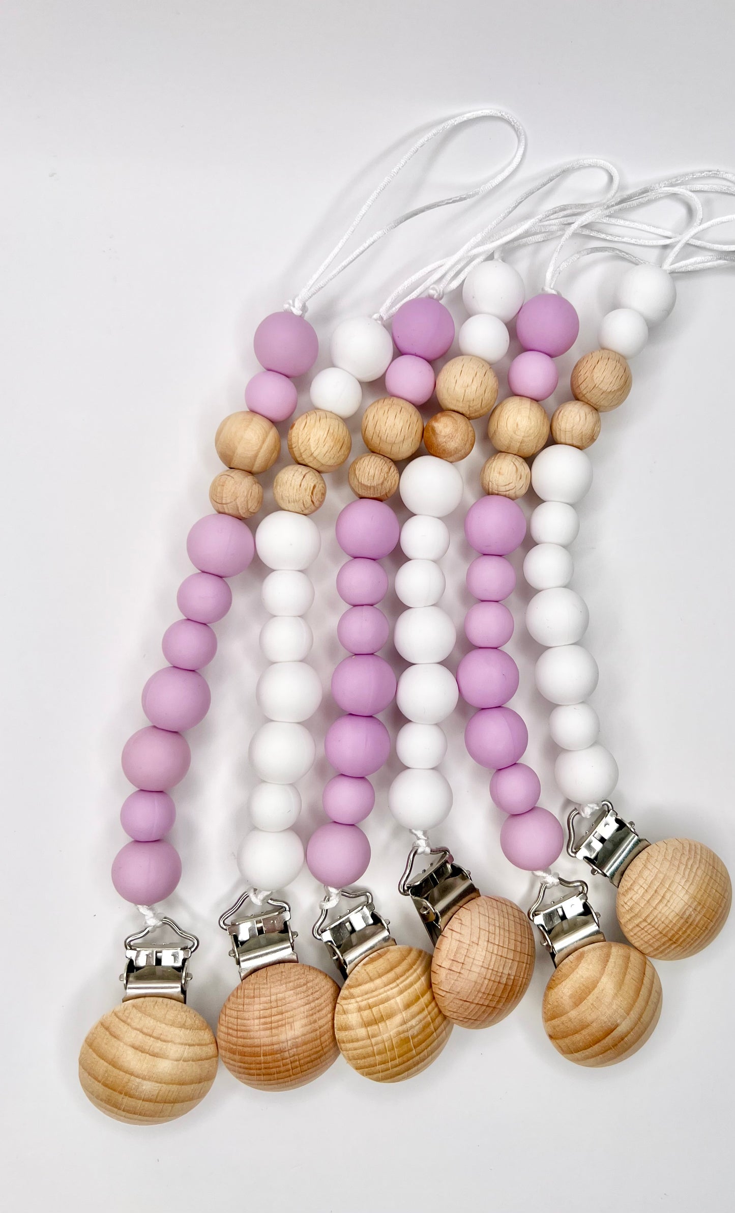 Silicone dummy chain - Lilac