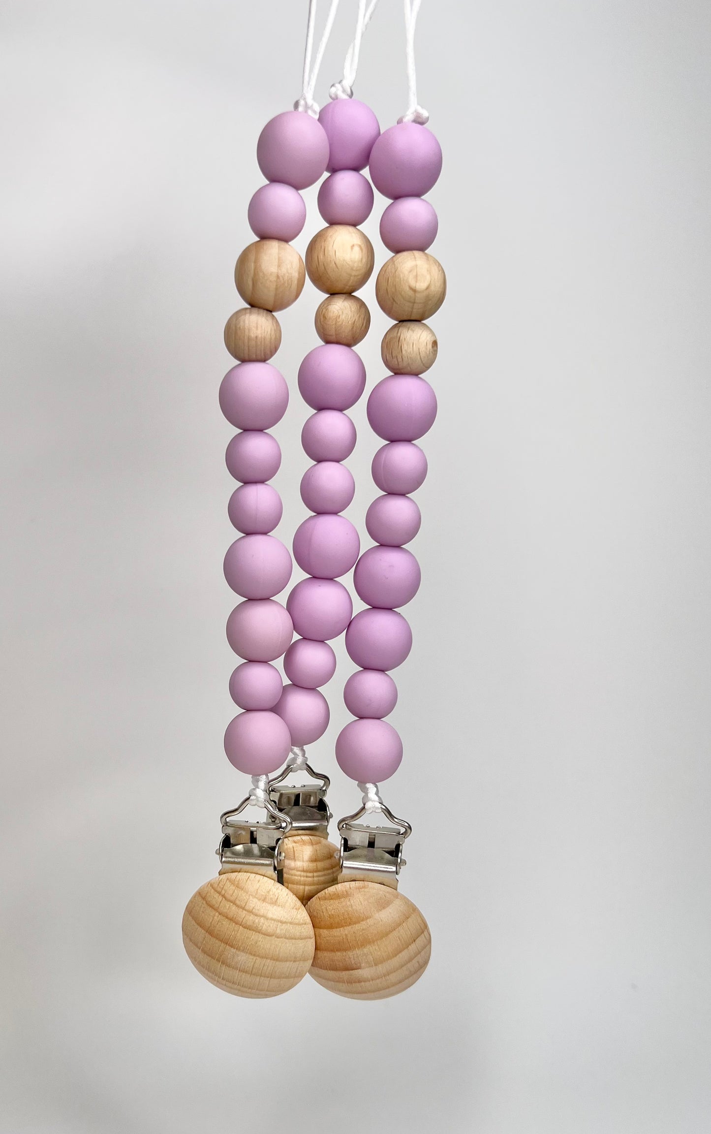 Silicone dummy chain - Lilac